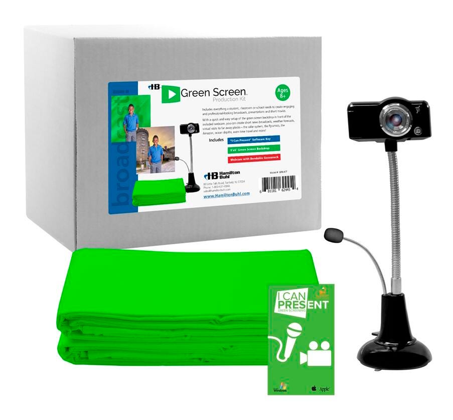 HamiltonBuhl STEAM Green Screen Production Kit 2000877